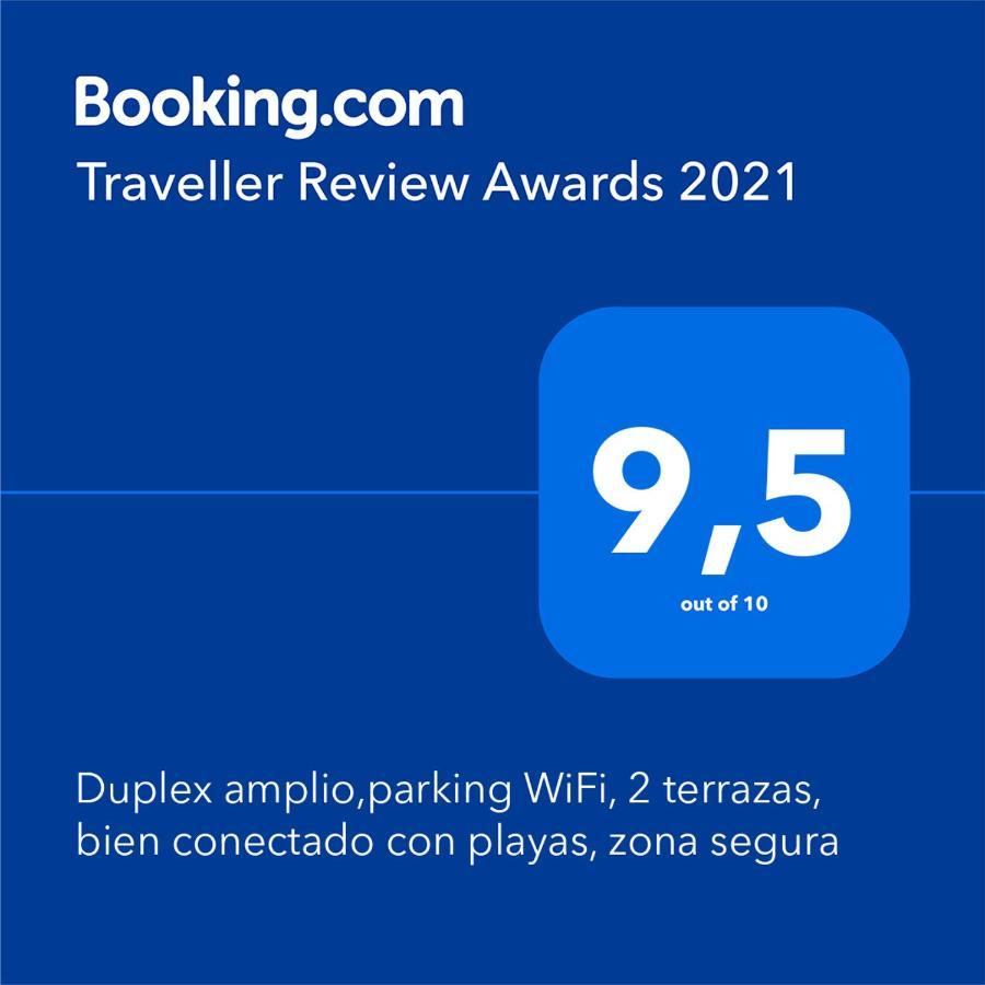 Duplex Amplio,Parking Wifi, 2 Terrazas, Bien Conectado Con Playas, Zona Segura Διαμέρισμα Βίγκο Εξωτερικό φωτογραφία